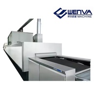 Four tunnel industriel WENVA 600-1500 mm, sécheur à air chaud continu pour la cuisson et le séchage des biscuits, des gâteaux et des produits de boulangerie