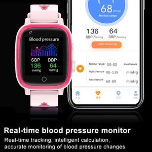 Moda T5Spro IP67 Reloj inteligente de silicona para niños Brújula Posicionamiento Escucha remota Video Toma de imágenes Responder llamadas - Product Image 2