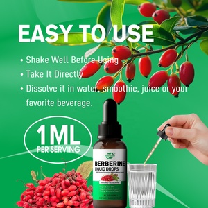 Suplementos de extracto de hierbas OEM ODM de venta caliente, gotas líquidas de berberina con canela de Ceilán para la digestión y la salud inmunológica - Product Image 3