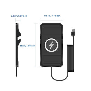 Dropshipping productos 2025 cargador de coche Universal 15W soporte de carga inalámbrica rápida para la serie iPhone y para <span class=keywords><strong>Samsung</strong></span> para <span class=keywords><strong>airpods</strong></span> - Product Image 1