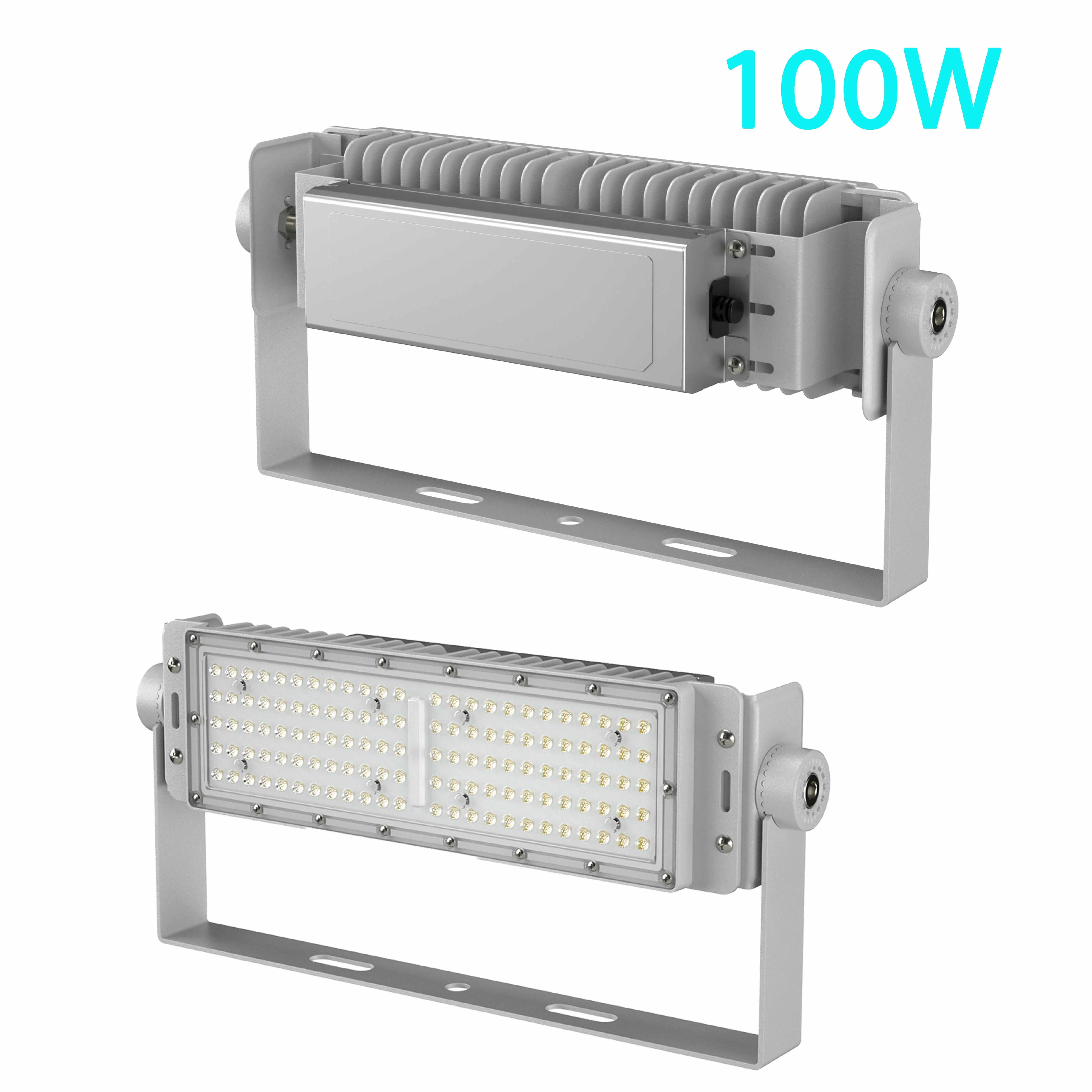 Extérieur Étanche IP65 Modulaire 50W 100W 150W 200W 250W 300W 400W 500W LED Tunnel Lumière LED Projecteur