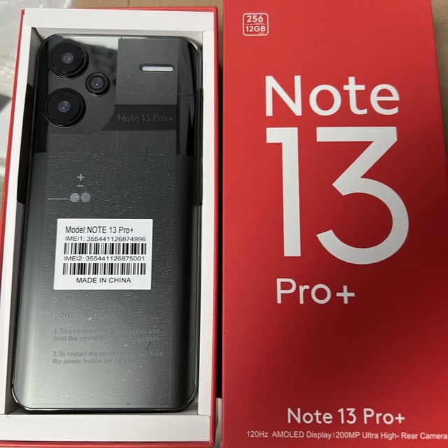 Cheap Original Smart Phone for Redmi Note 13 Pro + Second Hand Mobile Phone