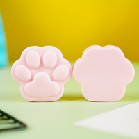 Savon à l'acide kojique et à la pêche, griffes de chat mignonnes, pigmentation, taches brunes, teint uniforme, barre nettoyante, éclaircissant pour la peau, savon à l'acide kojique