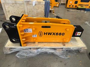 Fournisseur d'usine OEM : Marteau hydraulique HWX680 pour excavatrice, brise-roche pour la construction - Product Image 3