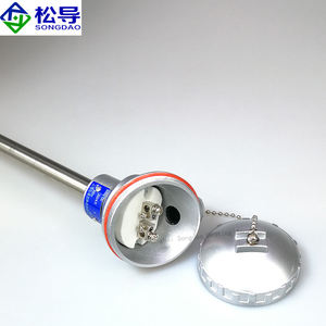 Sensor suhu termokopel suhu tinggi tipe K prefabrikasi, batang temperatur tanur 2520 baja tahan karat 130 Annealing - Product Image 5