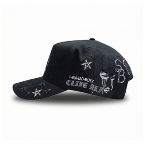Nouvelle Casquette de Baseball Originale <span class=keywords><strong>h</strong></span> 2.0 avec Broderie 3D, Visière Courbé<span class=keywords><strong>e</strong></span> Effet Vieilli, Gorras 31 Hats El Mago Original Barbas Hats pour Homme - Product Image 6