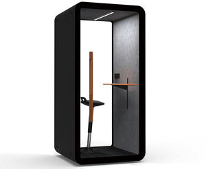 Cabina de Oficina Insonorizada, Moderna, Acústica, con Curva Suave y Sofá para la Colaboración en Equipo - Product Image 1