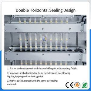 Machine de remplissage automatique multi-lignes 3 <span class=keywords><strong>en</strong></span> 1 de sachets de café <span class=keywords><strong>en</strong></span> poudre instantané KL Machine <span class=keywords><strong>d</strong></span>'emballage de bâtonnets de café à 8 voies - Product Image 5