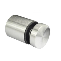 Entretoises de signalisation en acier inoxydable anti-corrosion avec rondelles de blocage pour panneaux muraux en plexiglas et acrylique, boulons à longueur personnalisable HK HK-S