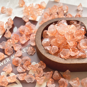 Manik-manik Kaca Grosir 50pcs/kantong Manik-manik Kaca Berwarna Imitasi Convallaria untuk Pembuatan Perhiasan Gelang DIY Pasokan Grosir - Product Image 2