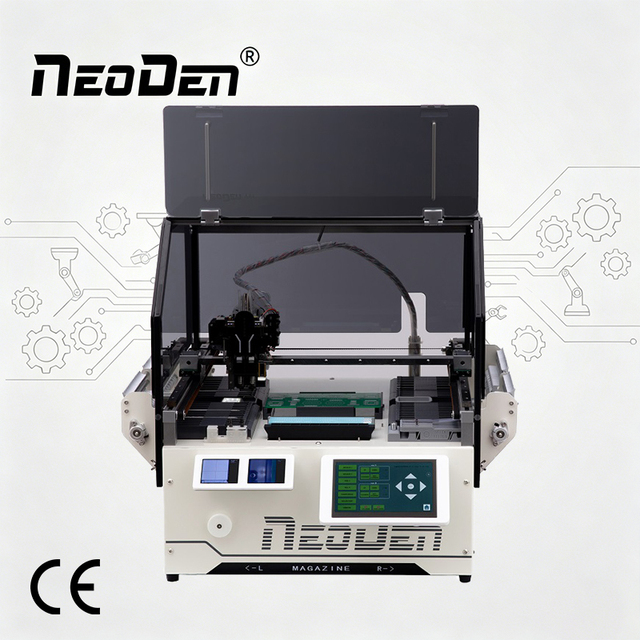 Hot Fully Automatic NeoDen YY1 Desktop Pcb Assembly Machine Mini SMD SMT Entry-Level Pick and Place Machine for Pcb Prototype