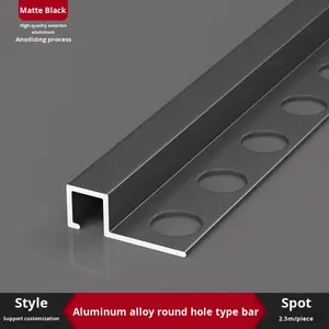 Bandes <span class=keywords><strong>de</strong></span> bordure <span class=keywords><strong>de</strong></span> carrelage en alliage d'aluminium personnalisées <span class=keywords><strong>de</strong></span> style crème moderne Lignes <span class=keywords><strong>de</strong></span> bordure <span class=keywords><strong>de</strong></span> <span class=keywords><strong>plancher</strong></span> Moulures d'angle et bandes d'étanchéité - Product Image 6