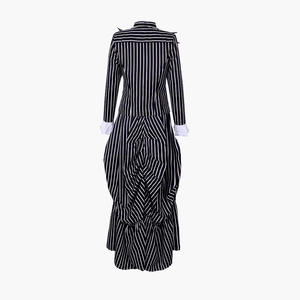 Disfraz <span class=keywords><strong>de</strong></span> Cosplay Personalizado <span class=keywords><strong>de</strong></span> Jack Skellington <span class=keywords><strong>de</strong></span> El Extraño Mundo <span class=keywords><strong>de</strong></span> Jack, Conjunto Completo para Fiestas <span class=keywords><strong>de</strong></span> Halloween y Actuaciones, para Hombres y Mujeres - Product Image 4