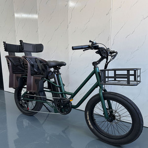 Vélo électrique 48V 500W 20.8Ah haute puissance et longue autonomie, prêt à être expédié depuis l'entrepôt UE, idéal pour la famille et la livraison de marchandises. - Product Image 1
