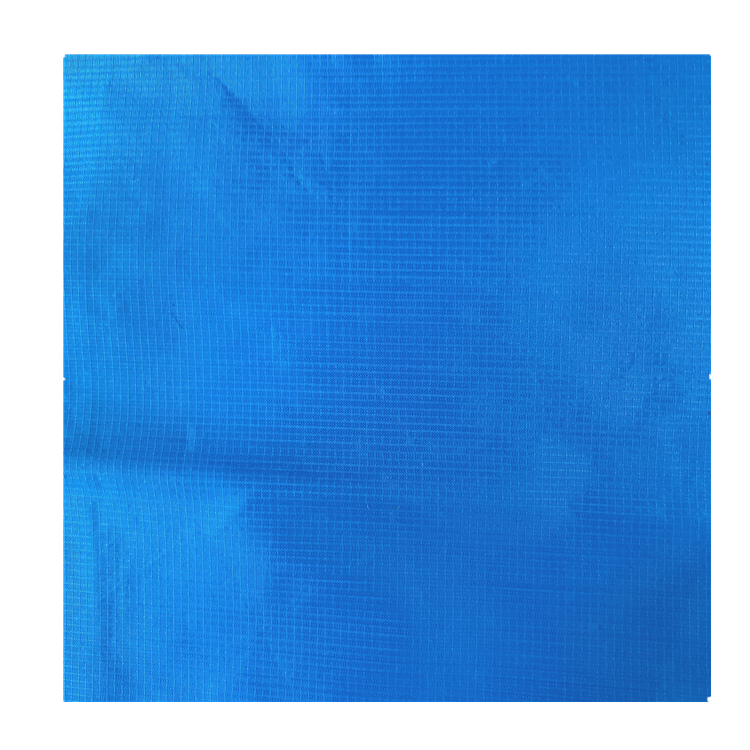 100% Recycle Nylon 20D 380T 0.08 Ripstop Silicone Coating Pu Coating Nylon Fabric