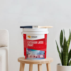 Pintura Acrílica Premium para Exteriores, Resistente a los Rayos UV y a la Intemperie, para Concreto, Estuco y <span class=keywords><strong>Ladrillo</strong></span> - Product Image 6