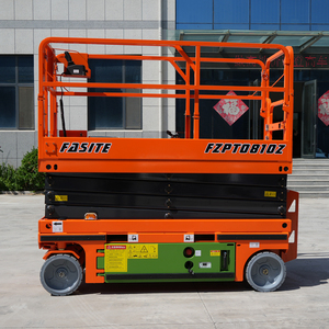 Hot bán giá rẻ 8M thủy lực tự hành Scissor Lift di động điện Scissor thang máy nền tảng - Product Image 2