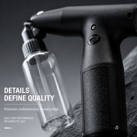 Pistolet de barbier électrique sans fil portable anti-colmatage – Nettoyage facile, rechargeable, réglages de vitesse ajustables, ergonomique