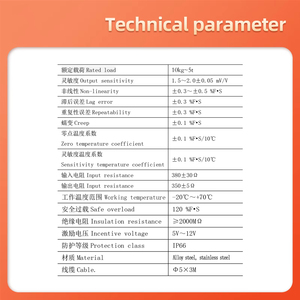 휴대용 기기 + 로드셀 고정밀 무게 측정력, 고속 충격 양면 압력 200kg300kg500kg - Product Image 2