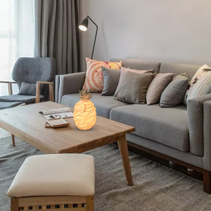 Trung Quốc Nhà sản xuất CE ROHS giấy chứng nhận origami craft dứa Trái Cây Độc Đáo Đèn bàn gốm cho trang trí nội thất - Product Image 3