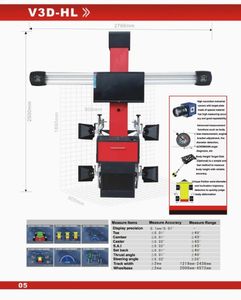 Alineadora de Ruedas Universal con Precio de Fábrica, Máquina de Alineación de Ruedas 3D con Pantalla Doble, Juego Completo y Gabinete Pequeño - Product Image 3