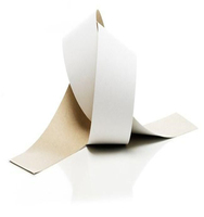 Carton de test en kraft blanc recyclable 110-170GSM Disponible en rouleaux et en feuilles