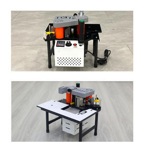 Adjustable Speed Portable Wood Edge Bander Curve Straight Furniture Edge Banding Machine for Home Decoration Use - Product Image 6