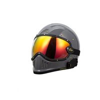 Casco Retro de Verano para Moto Accesorios Clásicos Casco Original con Gafas Protectoras Vintage