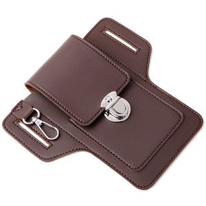 <span class=keywords><strong>Sac</strong></span> de ceinture pour téléphone portable 2024, étui universel en cuir pour <span class=keywords><strong>homme</strong></span>, sacs de ceinture suspendus - Product Image 6