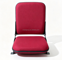 Chaise de stade pliable rembourrée VVIP, siège de gradins rembourré, pliable, durable, résistant aux intempéries, usage commercial CS-ZZY-RP