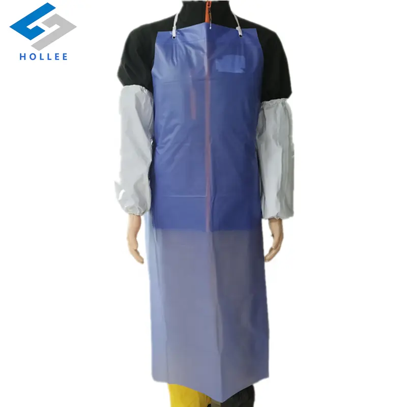 Waterproof Butcher PVC Apron Industrial Rubber Apron Long Bib PVC Work Apron for Men