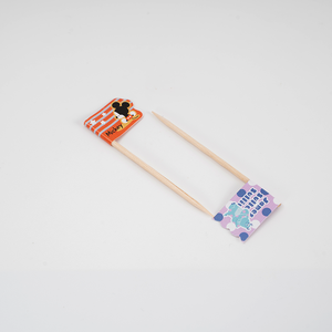 Palillos de Bambú Biodegradables con Bandera Impresa Personalizada, Palillos de Cóctel Ecológicos para Hoteles, Restaurantes y Eventos - Product Image 5