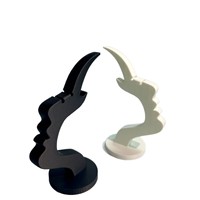 JM Modèle transfrontalier le plus vendu JM-6020731 Ornement latéral créatif en forme de monture de lunettes style Ins pour décoration de bureau