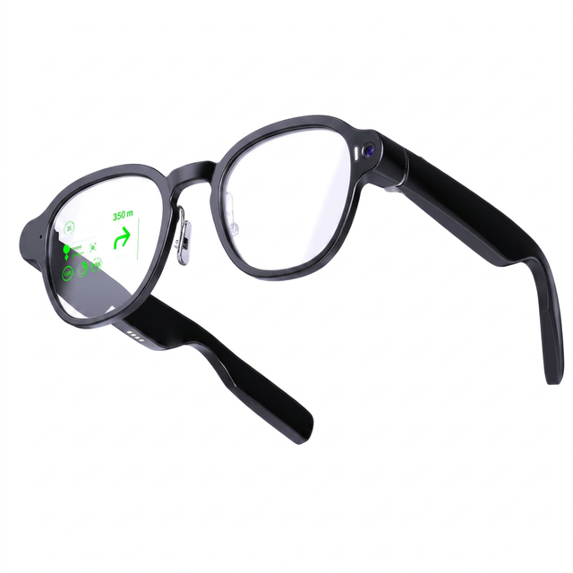 Industry 4.0 Smart Glasses AI-Powered AR Display 8MP Camera Real-time Translation Hands-Free Video Call Remote