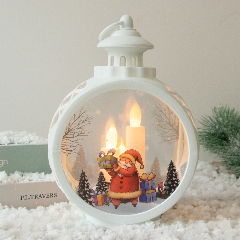 Santa Clause--White L Size