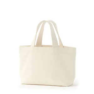 Bolsa de Compras de Algodón Reciclado Natural y Bolsa de Lona Personalizada - Product Image 1