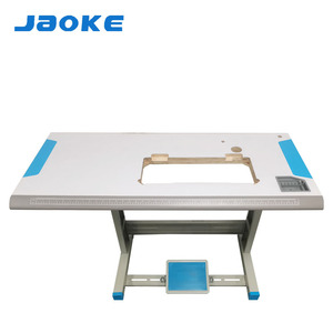 JAOKE Universal <strong>Industrial</strong> <strong>Sewing</strong> <strong>Machine</strong> Table Stand Complete Set with Metal Frame for Lockstitch / Overlock <strong>Machines</strong> - Product Image 1