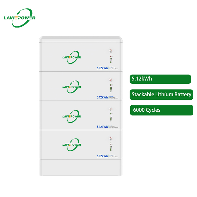 Household Lithium Energy Storage Battery 5kwh 10kwh 15kwh 20kwh 25kwh 30kwh All in One Stacked Lifepo4 Battery Pack