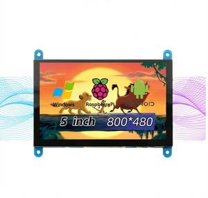 Nuovo Monitor Touch Screen Capacitivo da 5 Pollici 800*480/1024*600 Industriale Android Raspberry <span class=keywords><strong>Pi</strong></span> con Scheda Driver Moduli LCD - Product Image 1