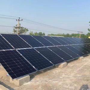 Système d'énergie solaire 10 kW monocristallin en silicium pour montage sur toit, usage domestique avec contrôleur MPPT - Product Image 2