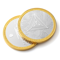 Gravé personnaliser pièce d'or sans frais de moule 30mm 40mm 50mm pièce de monnaie vierge cuivre laiton plaqué alliage de zinc métal défi pièce vierge