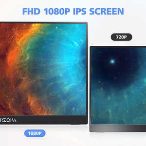 Usine en gros double et triple écrans moniteur d'ordinateur portable 1080P FHD 15.6 pouces Portable Lcd ordinateur portable écran étendu - Product Image 3