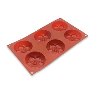 Kitchen Paradise Eco-Friendly Silicone <b>Cake</b> Mould-Reusable Round Ice Cube & Candy <b>Mold</b> Oven Safe Sustainable Baking Tool - Product Image 5