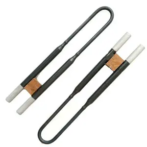 U type zirconia sintering oven part mosi2 heating industrial heater element 1800c