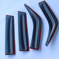 Viseras para Ventanas, Protectores de Lluvia, Deflectores Laterales para Toyota Land Cruiser LC80 1990-1997, Accesorios Exteriores