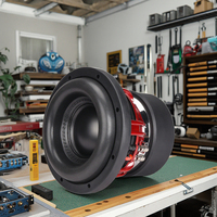 Subwoofer para Auto de 8 Pulgadas, Bobina Doble, Canasta de Aluminio JLD, 400w RMS
