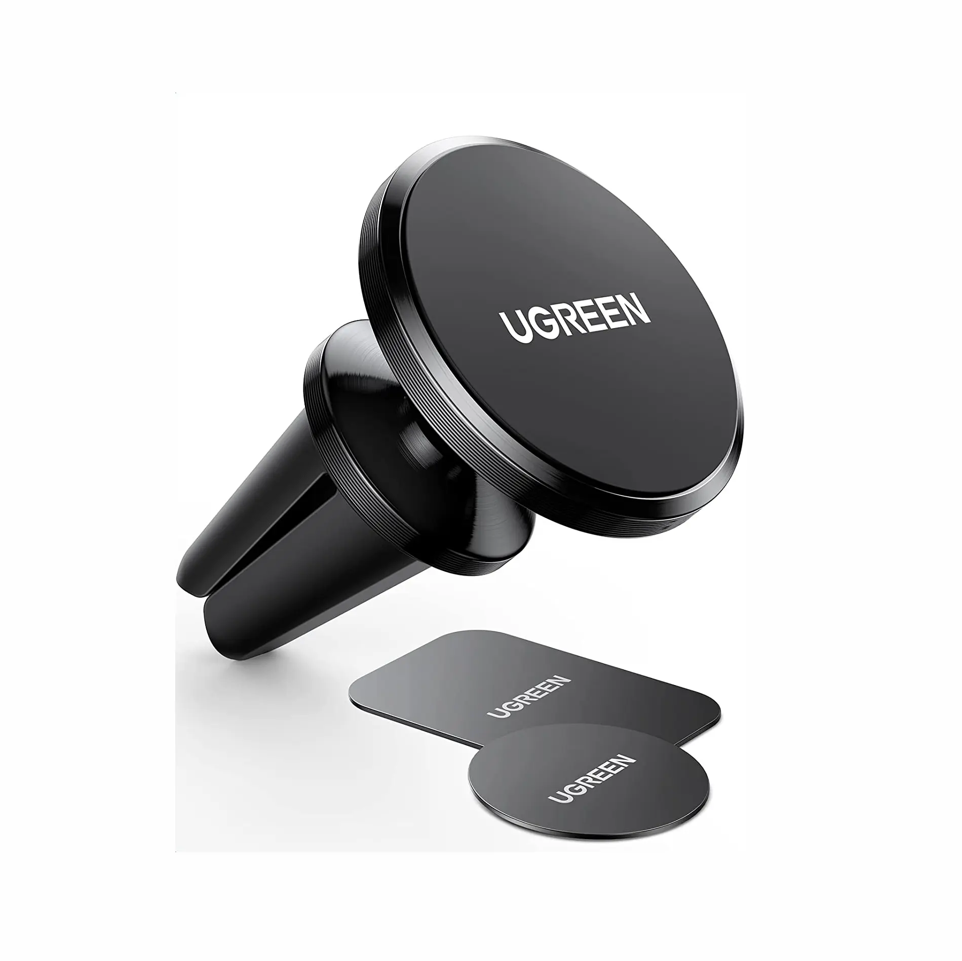 Ugreen suporte magnético para carros, suporte forte de celular com ventosa de silicone para ventilação e rotação gratuita de 360