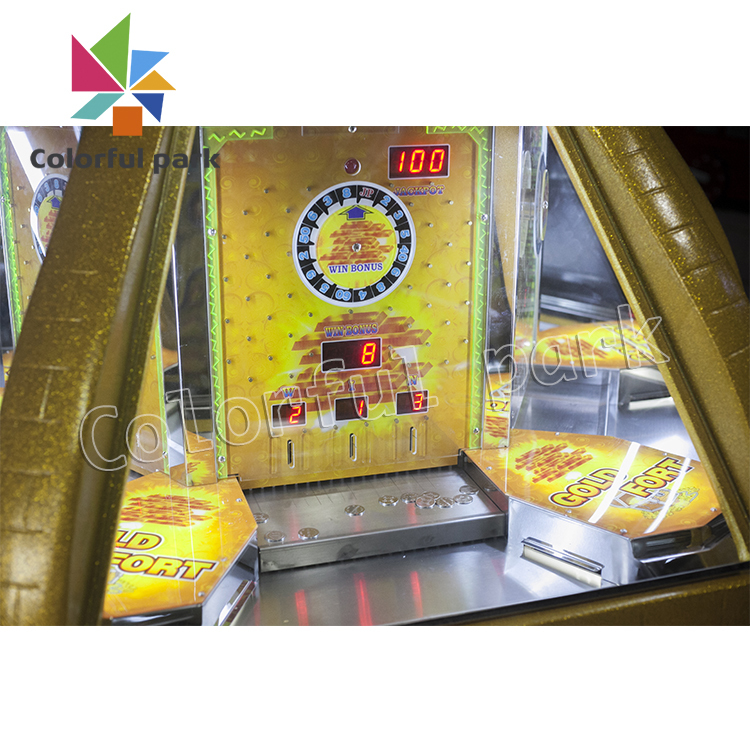 Colorfulpark fort doré machine rachat billets d'arcade jeu de billet de machine de jeu de machine de billet de loterie