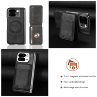 Étui portefeuille détachable 2-en-1 de luxe avec aimant puissant N52, chargement sans fil, étanche, protection intégrale 360°, antichoc