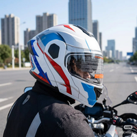 Casques de moto modulables graphiques 2026Factory de haute qualité DOT pour hommes – Casques de moto modulables 103